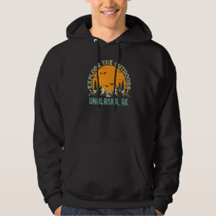 Unalaska Alaska Explore The Outdoors Hoodie
