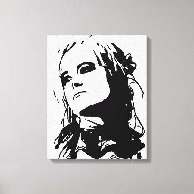 Unamused Canvas Print (Front)