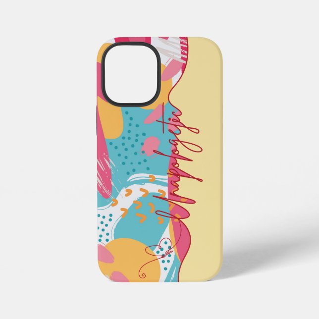 Unapologetic Bold Feminine Statement iPhone Case (Back)