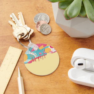 Unapologetic Bold Feminine Statement Keychain