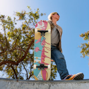 Unapologetic Bold Feminine Statement Skateboard