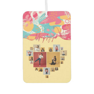 Unapologetic Personalized Feminine Photo Collage Air Freshener