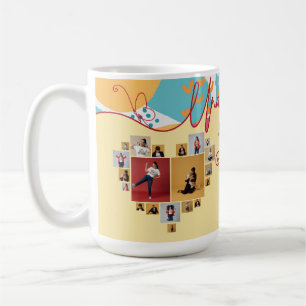 Unapologetic Personalized Feminine Photo Collage Coffee Mug