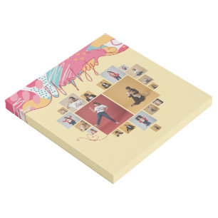 Unapologetic Personalized Feminine Photo Collage Gallery Wrap