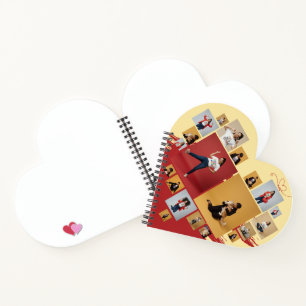 Unapologetic Personalized Feminine Photo Collage Notebook