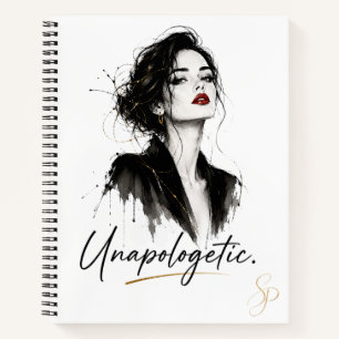 Unapologetic. Personalized Notebook