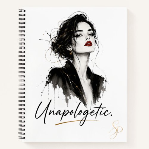 Unapologetic. Personalized Notebook