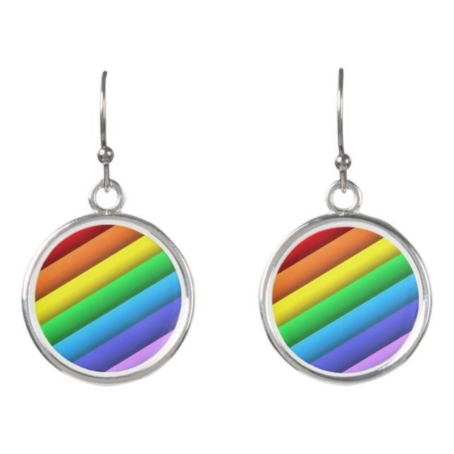 Unapologetic Pride Drop Earrings (Front)