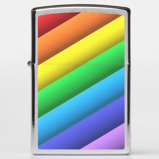 Unapologetic Pride Zippo Lighter (Front)