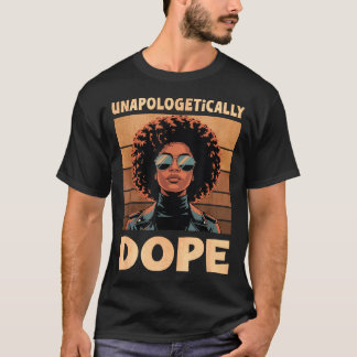 Unapologetically Afro Woman Vintage 70s T-Shirt