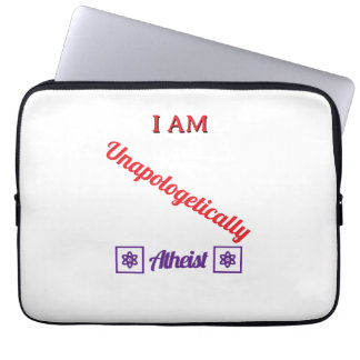 Unapologetically Atheist Laptop Sleeve
