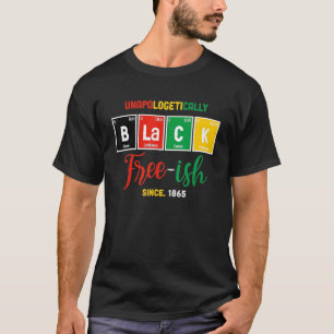Unapologetically Black African American T-Shirt