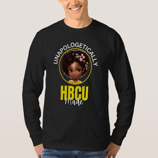 Unapologetically Black And Proud Melanin Black His T-Shirt (Front)