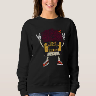 Unapologetically black awesome since 1965 african  sweatshirt