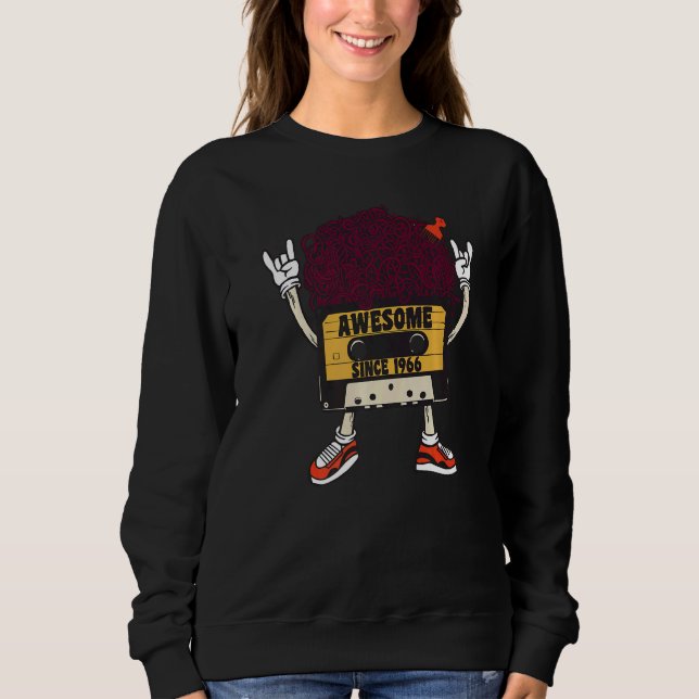 Unapologetically black awesome since 1966 african  sweatshirt (Front)