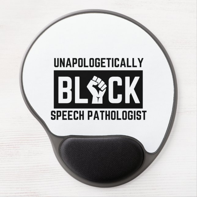 Unapologetically Black SLP Mousepad (Front)