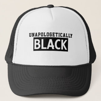 Unapologetically Black Trucker Hat