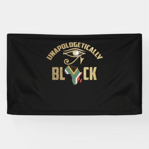 Unapologetically Dope Afro African American Black Banner