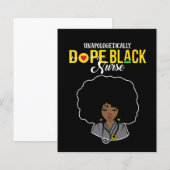 Unapologetically Dope Black Nurse (Front/Back)