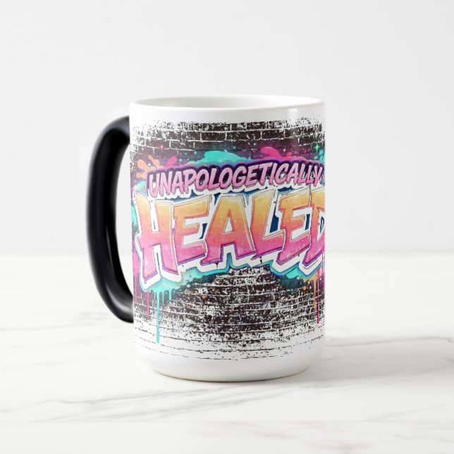 Unapologetically Healed Mug (Front Left)