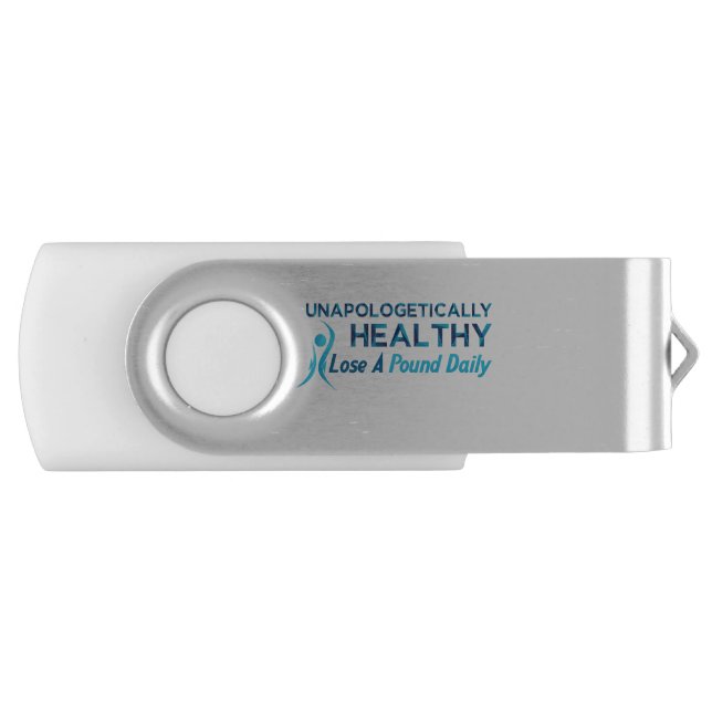 Unapologetically Healthy Flash Drive (Front)