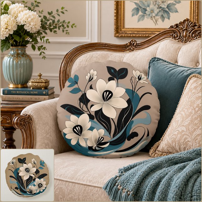 Unatum Round Pillow (Unatum Round Pillow (Front & Back)
)