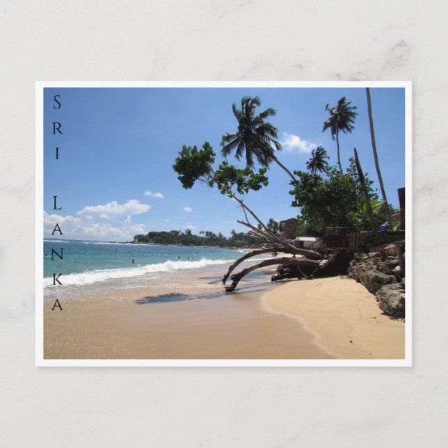 unawatuna beach galle postcard (Front)