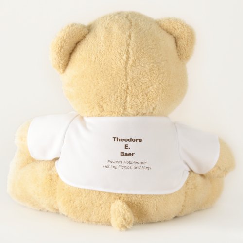Unbearable Furbaby Teddy Bear