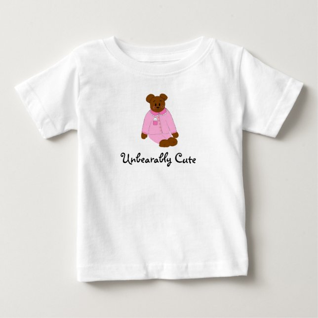 Unbearably Cute Baby T-Shirt (Front)