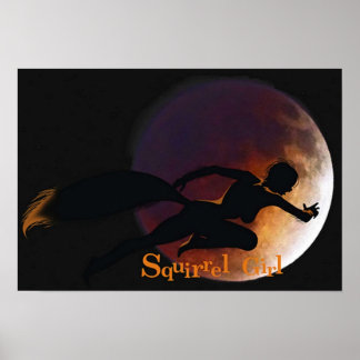 Unbeatable Squirrel Girl Poster
