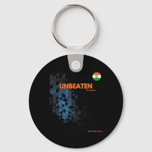 Unbeaten India Vs Pakistan Cricket T20 New York Gr Keychain