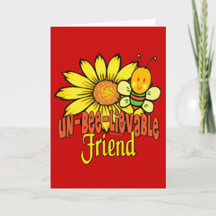 Unbelievable Best Friends Forever Card
