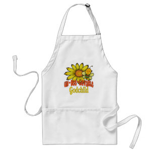 Unbelievable Godchild Sunflowers and Bees Adult Apron