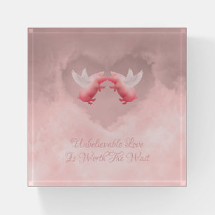 Unbelievable Love Paperweight