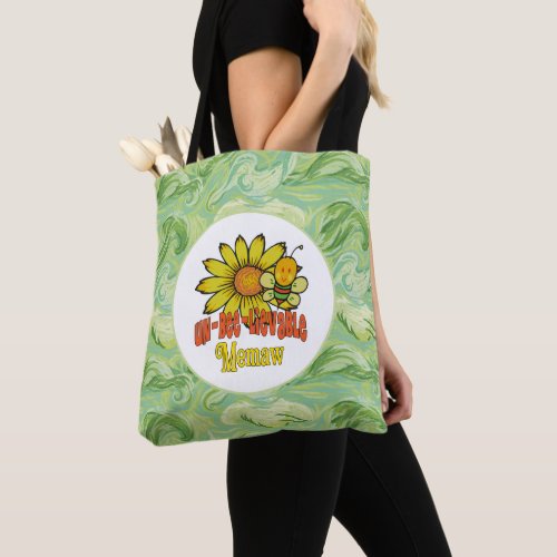 Unbelievable Memaw Sunflowers Tote Bag