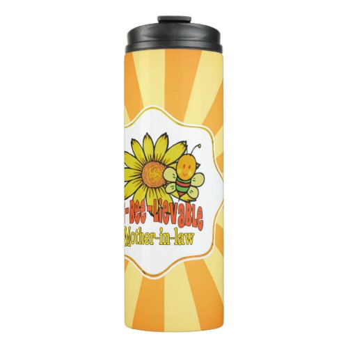Unbelievable Mother_in_law Sunflowers Thermal Tumbler