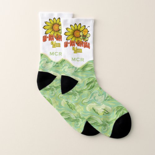 Unbelievable Mum Sunflowers Socks