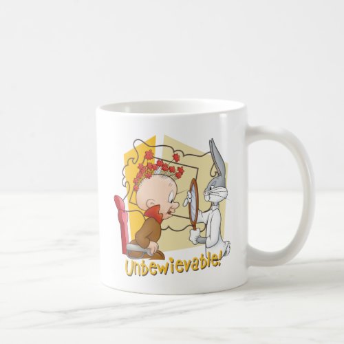 Unbewievable Barber BUGS BUNNYâ  Elmer Fudd Coffee Mug