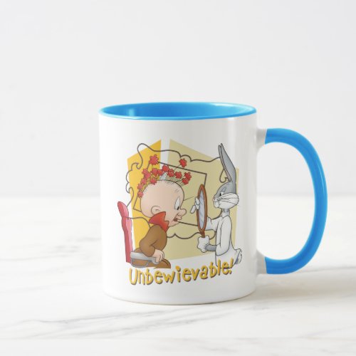 Unbewievable Barber BUGS BUNNYâ  Elmer Fudd Mug