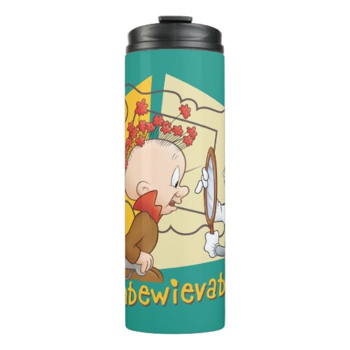 Unbewievable Barber BUGS BUNNYâ  Elmer Fudd Thermal Tumbler