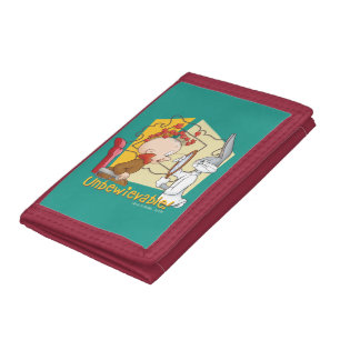 "Unbewievable" Barber BUGS BUNNY™ & Elmer Fudd Tri-fold Wallet