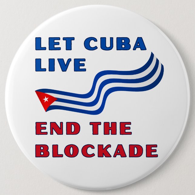 Unblock Cuba Button (Front)