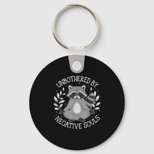 Unbothered By Negative Souls  Keychain