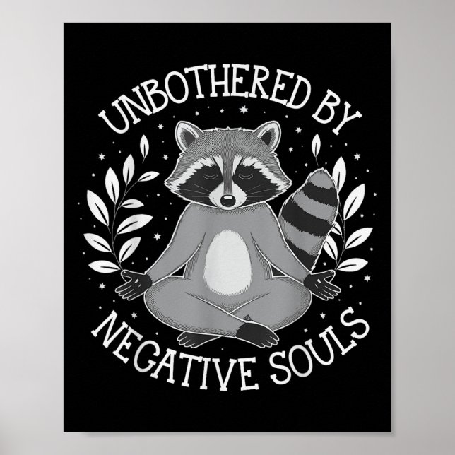 Unbothered By Negative Souls  Poster (Front)