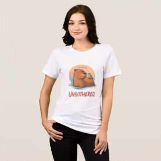 Unbothered Chill Vibe T-Shirt Daily Confidence Fit Tri-Blend Shirt