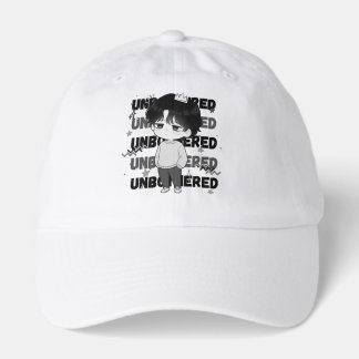 Unbothered Crown Relatable Chibi Graphic Illustrat Hat