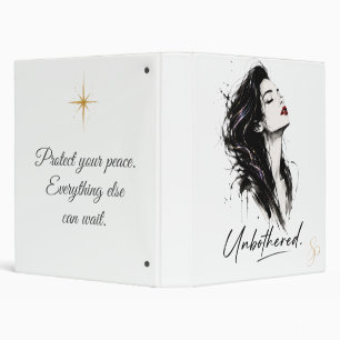 Unbothered. Personalized Statement Binder Avery®
