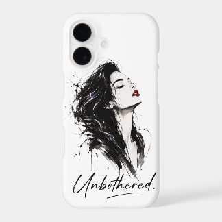 Unbothered. Protective Phone Case | Minimalist Art