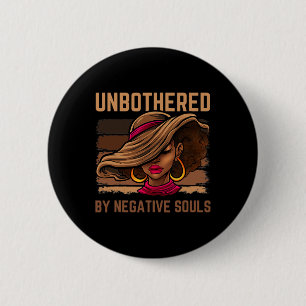 Unbothered Sy Black Queen African American Women L Button