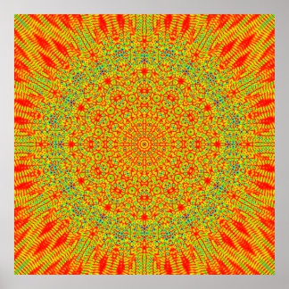 Unbounded Symmetry of Glory Unfolded Poster